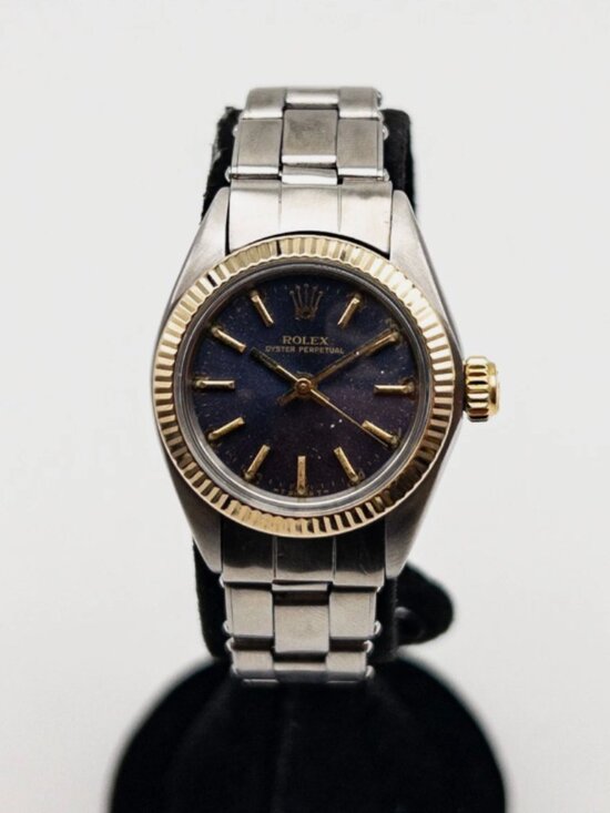 Rolex Black 14k Yellow Gold Watch Stainless Steel main image 6